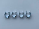 C16 T5 (G5) Fluorescent Steel Lamp Terry Clip