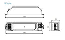 Harvard CoolLED CL500-240-56V-B 12-28W 500mA 24-56V LED Driver - LED Spares