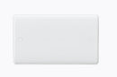 Knightsbridge CU8360 White Curved Edge 2 Gang Blank Plate - LED Spares