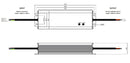 GLP GLG-100-24A 100W 12-24V 2.2-4.2A IP65 ADJ Output LED Driver - LED Spares