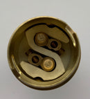 BC Brass Pendant Lampholder - With Cord Grip - LED Spares