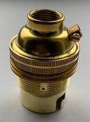 3003E - BC Brass Lampholder 1/2" Thread - LED Spares