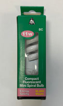 Bell 05003 CFL BC 11W 2700K T3 Spiral Lamp - LED Spares