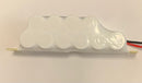 BSS6+4-SC-2AH-NICD-BKT 12v 2000mAh NiCD Battery C/W Leads - LED Spares