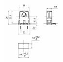 FLH/MPS (G5) T5 Push Through or Screw Fix Lampholder - LED Spares