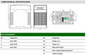 POS Power MDIN100W24 100W 24V 4A Din Rail Power Supply -LED Spares