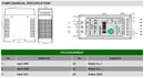 POS Power MDIN40W12 40W 12V 3.33A Din Rail Power Supply - LED Spares