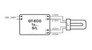 Osram QT-ECO 1X18-24/220-240 S 18-24W Quicktronic Electronic Ballast - LED Spares