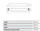 Osram QT-FIT8 1X58-70 1 X 58/70W T8 HF Quicktronic Ballast - LED Spares