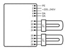 Osram QTi DALI-T/E 2X8-42 DIM Quicktronic Intelligent DALI Dim CFL - LED Spares