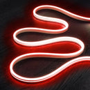 Red 24V DC Neon LED Tape IP65 120LED/m 9.5W 900lm/m - LED Spares