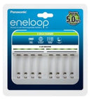 Panasonic 8 Bay AAA and AA Battery Charger for NiMh Batteries BQ-CC63 - LED Spares