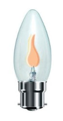 S5958 Eveready 3 W BC (B22) Flicker Flame Candle - LED Spares