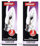 S5958 Eveready 3 W BC (B22) Flicker Flame Candle - LED Spares
