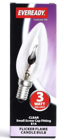 S5959 - Eveready 3W SES Flicker Flame Candle -LED Spares