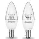 S8904 Energizer LED Candle 5.9W Clear SBC (B15) Warm White - LED Spares