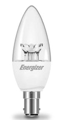 S8904 Energizer LED Candle 5.9W Clear SBC (B15) Warm White - LED Spares