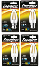 S9029 Energizer Filament LED Candle 4.2W BC (B22) Warm White - LED Spares