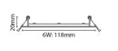 Eterna VECORDL6 6W Economy Recessed LED Downlight 4000K 480lm - LED Spares