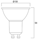 Sylvania - 0029118 - REFLED SUPERIA RETRO ES50 V3 600LM 830 36 SL - LED Spares