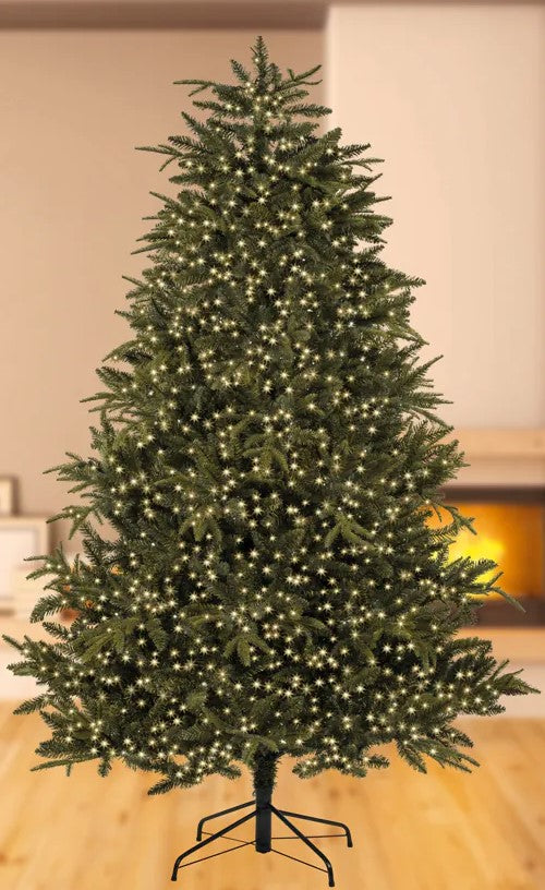 750 LED Multi-Action Treebrights With Timer Christmas Lights White or Multi-Coloured 18.7M - LED Spares