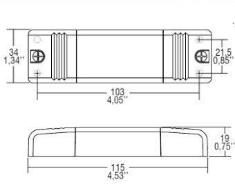 TCI 127712 DCC 12W 700mA HPFU LED Power Supply - LED Spares