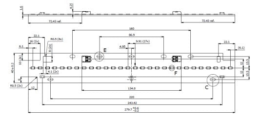 Fortimo LED Lime 1ft 2000lm 840 1R HV4 - 929001645306 - LED Spares