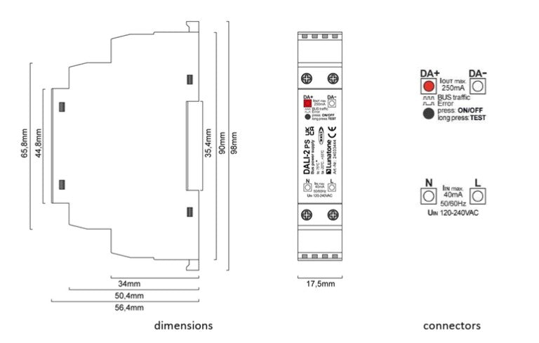 Lunatone DALI-2 PS - 24033444