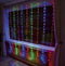 1.5 X 2 Meter Cascading Curtain Light 240 LEDs Multi-Coloured - LED Spares