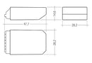 Tridonic 28001716 DALI XC DALI Control Module With Switch Inputs - LED Spares