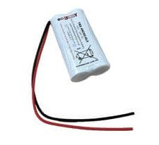 BST2+2SC-2AH-NICD 4.8V 2Ah 2+2 Ni-Cd Sub C Emergency Lighting Battery With Leads - LED Spares