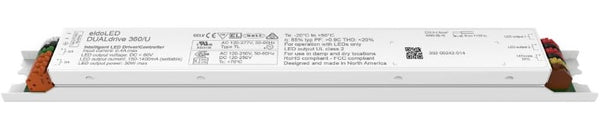 eldoLED DUALdrive 360/U 30W DALI-2, 2 Channels 2 X 55V Outputs, Constant Current - LED Spares