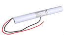 Yuasa 5DH4-0L4 7.2V 4Ah NICD Emergency Lighting Battery Stick