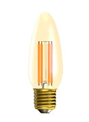 BELL Lighting - 60810 - LED 3.3W Vintage Amber Candle - ES - 2200K