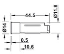 HAFELE Sensor Switch, Dimmer or Door, Adjustable, Modular, Loox - 833.89.334 - LED Spares