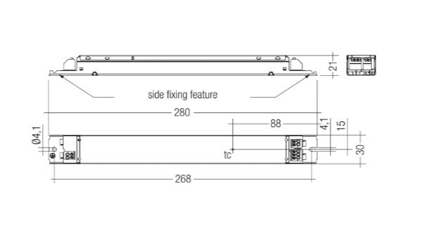 Tridonic 87500497 LC 38W 350-500mA flexC lp ADV - LED Spares