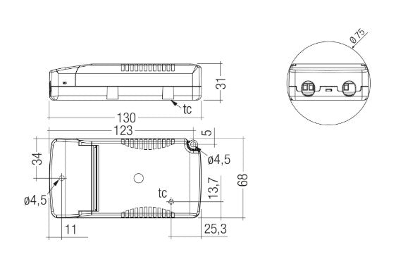 Tridonic 87500546 LC 30W 700mA fixC SR SNC - LED Spares