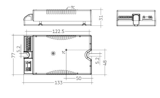 Tridonic 87500829 LCO 24/200-1050/39 pD+ NF C PRE3 - LED Spares