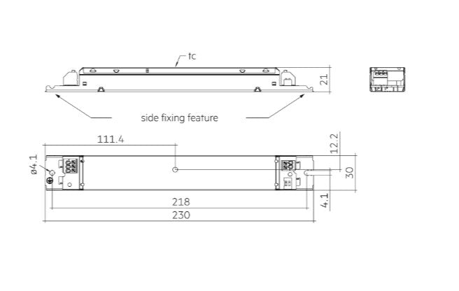 Tridonic 87500994 LC 50/200-350/170 flexC lp SNC4 - LED Spares