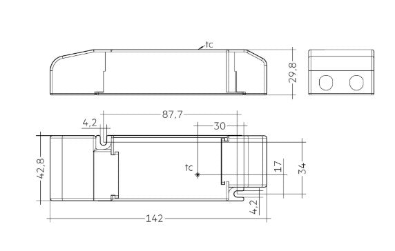 Tridonic 87501050 LC 35W 24V SC SNC2