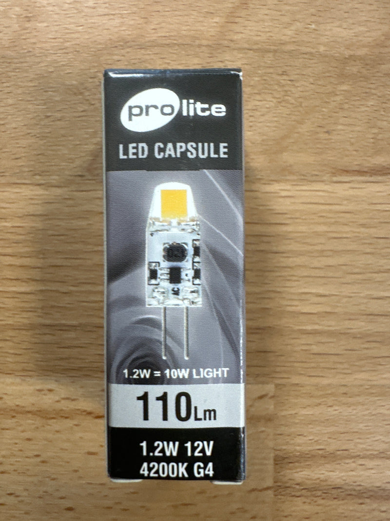 Prolite G4 1.2W LED Capsule
