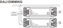 Ansell ADDIM/60/MC 60W Multi-current 0-10V - DALI - Push DIM - Dimmable LED Driver - LED Spares