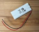 BST2+2+2-7.2V-0.8AH-NICD 6 Cell 7.2V 800MAh Block Battery c/w Flying leads - LED Spares