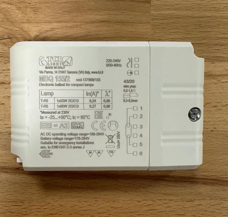 TCI - MBQ155/2 - LED Spares