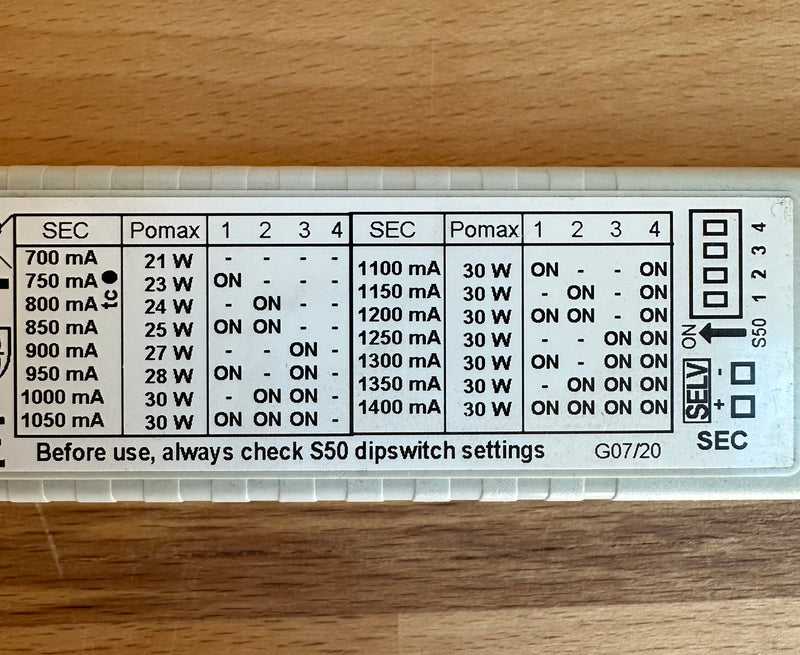 TCI 127364 ATON 30/700-1400 - LED Spares