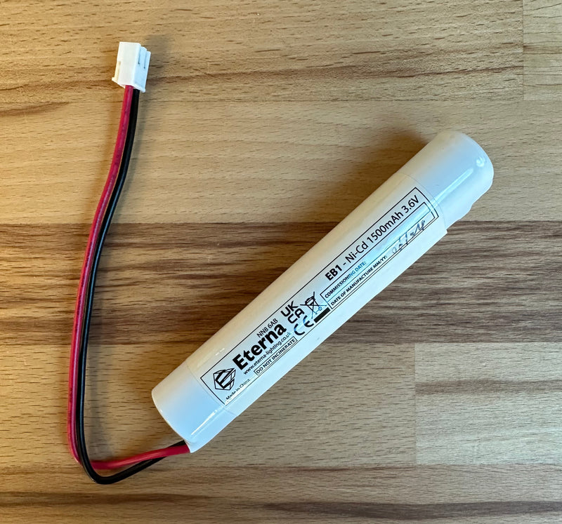 Eterna EB1 Ni-CD 3.6V 1500mAh Stick Battery - LED Spares