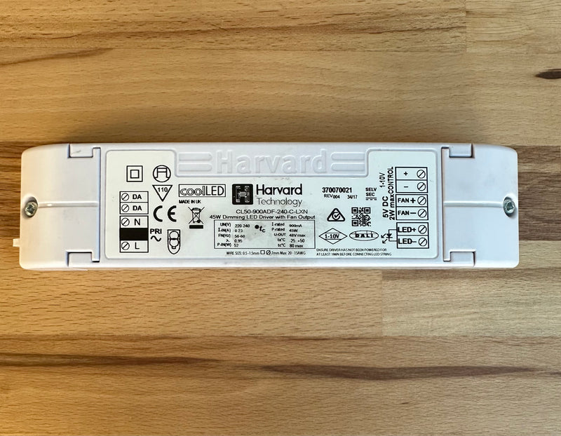 Harvard CL50-900ADF-240-C 45W 900mA 1-10 or DALI Dimming LED Driver - LED Spares