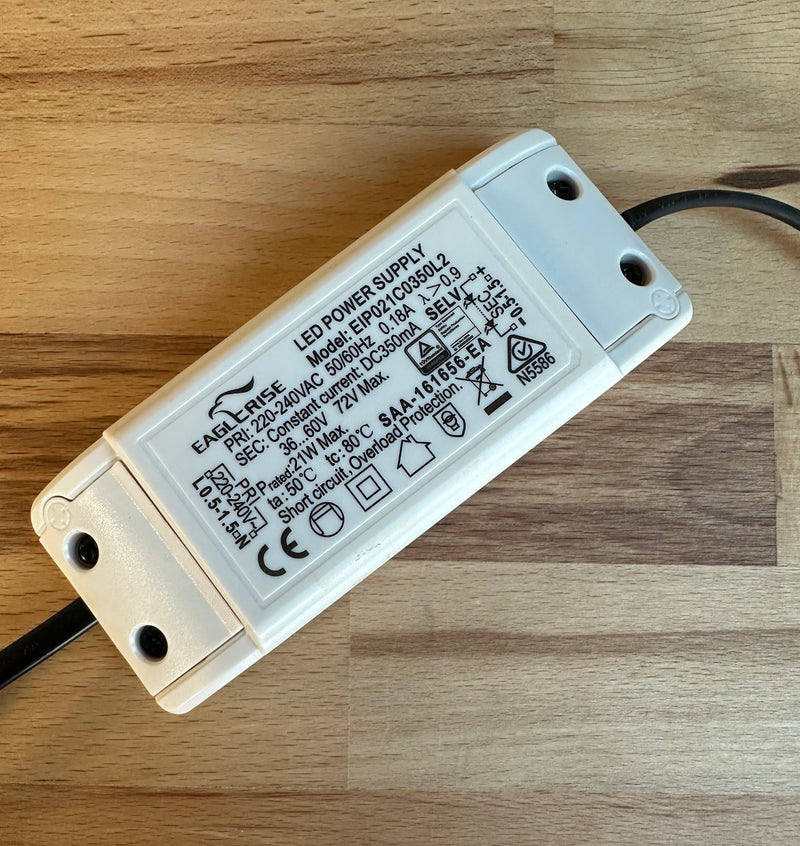 Eaglerise EIP021C0350L2 21W 350mA LED Driver 36-60V - LED Spares