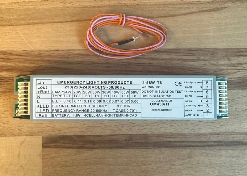 ELP OM458/TI 4-58W Emergency Module - LED Spares