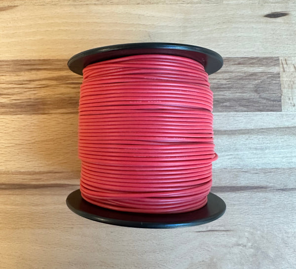 Red Cable For 12-24V LED Tape - For Use With Hippo Connectors - 1.7mm Diameter - LED Spares